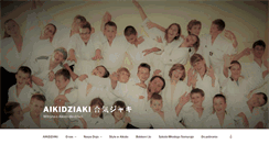 Desktop Screenshot of aikidziaki.pl
