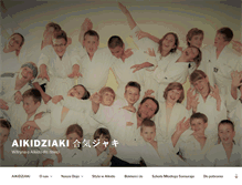 Tablet Screenshot of aikidziaki.pl